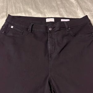 Womens Curve Appeal Minimalist Jeggings Size 20W